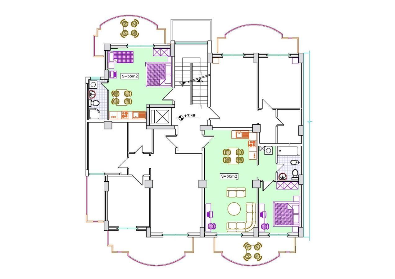 Apartment Urania_1 Sarande Exterior photo
